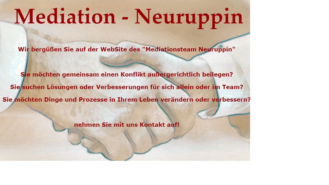 Infos zu Mediationsteam Neuruppin