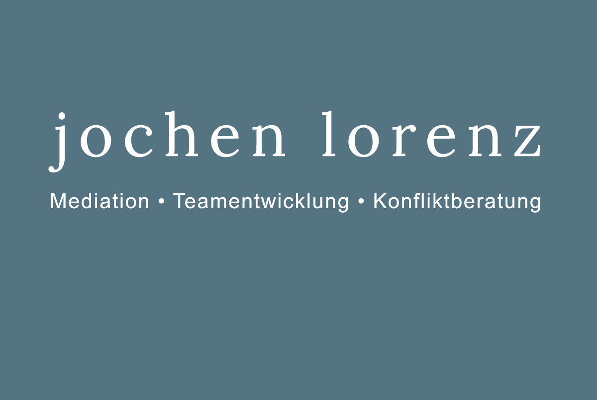 Dieses Bild zeigt das Logo des Unternehmens Mediation Jochen Lorenz, Heilbronn
